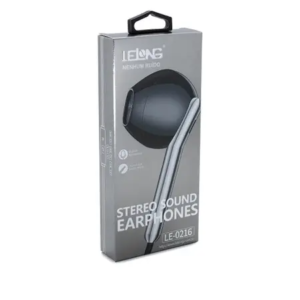 Fone de Ouvido Lelong LE-0216 Anti Ruído com Fio e Microfone conector P2