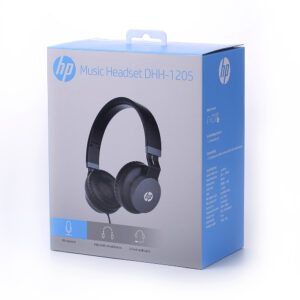 Fone Com Microfone Dobravel Dhh-1205 Preto Hp